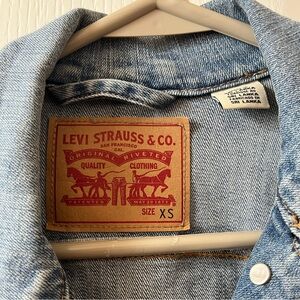 Levi Strauss & Co. Blue Jean Jacket Size XS